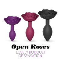 open roses